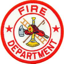 PATCH-FIRE,DEPT.LOGO,RND