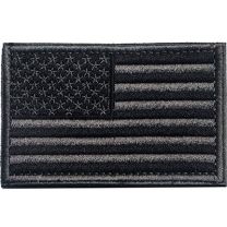 PATCH-FLAG,USA,BLK/BLK (L)
