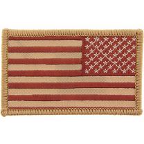 PATCH-FLAG,USA,DESERT (R)