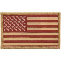 PATCH-FLAG,USA,DESERT V (L)