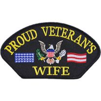 PATCH-PROUD VETERAN'S WIFE