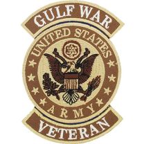 PATCH-GULF WAR,VET,ARMY