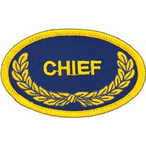PATCH-OVAL,CHIEF
