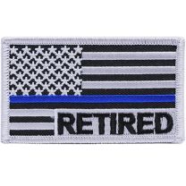 PATCH-POL,BLUE LINE,FLAG