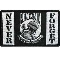 PATCH-POW*MIA FLAG Not Forgot