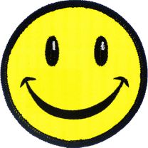 PATCH-SMILEY FACE