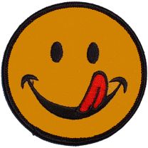 PATCH-SMILEY FACE