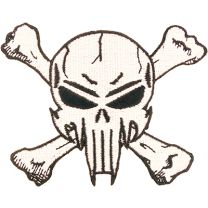 PATCH-SNIPER SKULL/BONES