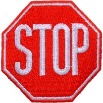 PATCH-STOP SIGN