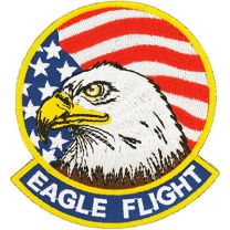 PATCH-USA,EAGLE FLIGHT