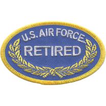 PATCH-USAF,OVAL,RETIRED