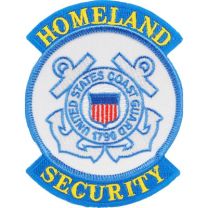 PATCH-USCG LOGO,HOMELAND