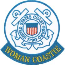 PATCH-USCG WOMAN COASTIE