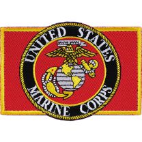 PATCH-USMC LOGO,RECT.