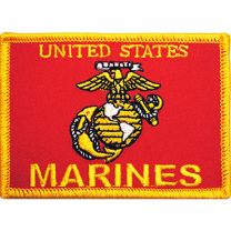 PATCH-USMC,FLAG,MARINES