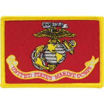 PATCH-USMC,FLAG
