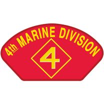 PATCH-USMC,HAT,004TH DIV.