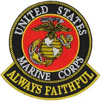 PATCH-USMC LOGO,ALWAYS