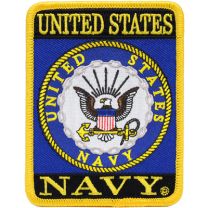 PATCH-USN LOGO,RECT.