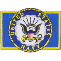 PATCH-USN LOGO,RECT