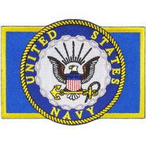 PATCH-USN LOGO,RECT