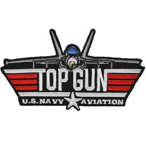 PATCH-USN,TOP GUN,JET Front