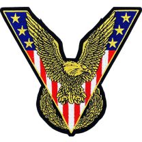 PATCH-VETERAN VICTORY EAGLE