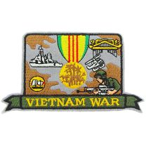 PATCH-VIETNAM WAR SVC MEDAL
