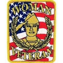 PATCH-WOMAN VETERAN