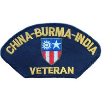 PATCH-WWII,HAT,CBI,VET