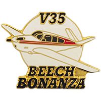PIN-APL,BEECH BONANZA V35