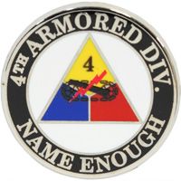 PIN-ARMY,004TH ARM.DIV.