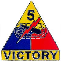 PIN-ARMY,005TH ARM.DIV.