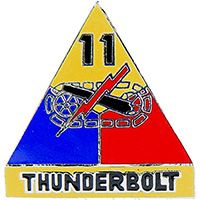 PIN-ARMY,011TH ARM.DIV.