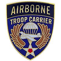 PIN-ARMY,ABN,TROOP CARR.