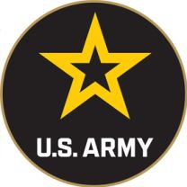 PIN-ARMY LOGO,ROUND