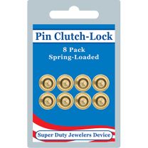 PIN BACK-JEWELERS,BRASS