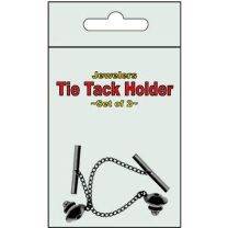 PIN BACK-JEWELRY TIE TACK