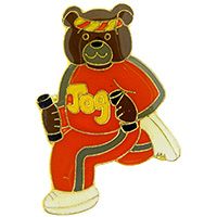 PIN-BEAR,TEDDY,JOGGI