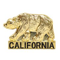 PIN-CA,BEAR,EMBLEM