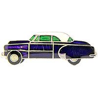 PIN-CAR,CHEVY,'51,BLACK