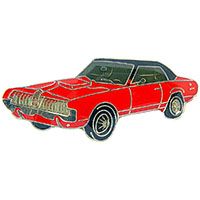 PIN-CAR,COUGAR,RED