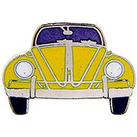 PIN-CAR,VW,FRONT,YELLOW