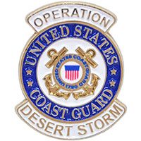 PIN-DEST.STORM,USCG,LOGO