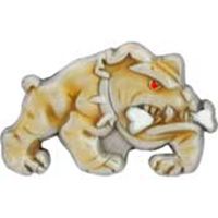 PIN-DOG,BULLDOG,COLORED