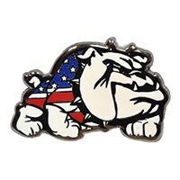 PIN-DOG,BULLDOG,USA