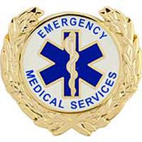 PIN-EMS LOGO W/WREATH