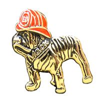 PIN-FIRE,DOG,MACK,FIREHAT