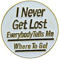 PIN-I NEVER GET LOST