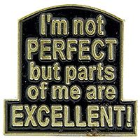 PIN-I'M NOT PERFECT